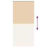 VidaXL Rolgordijn verduisterend 100x210cm stofbreedte 95,7cm polyester - thumbnail