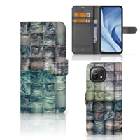 Wallet Case met Pasjes Xiaomi 11 Lite 5G NE | Mi 11 Lite Spijkerbroeken - thumbnail