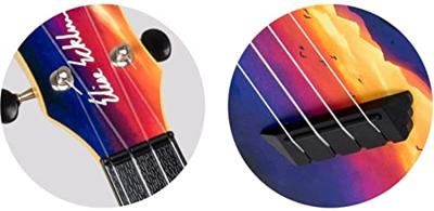 Flight Travel Series TUS-EE Sunset Elise Ecklund Signature sopraan ukelele met gigbag Flight Travel Series TUS-EE Sunset Elise Ecklund Signature sopraan ukelele met gigbag