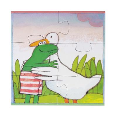 Puzzel de wereld van kikker 4 in 1 Puzzel de wereld van kikker 4 in 1