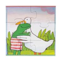 Bambolino Toys De wereld van kikker puzzel, 4in1 - thumbnail