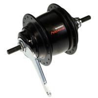 Shimano nexus 8 naaf remnaaf 32 gaats zwart kaal - thumbnail