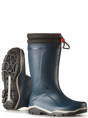 Dunlop k454061 blizzard gevoerde winterlaars pvc blauw - maat 37 - 15.032.075.37