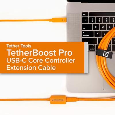 Tethertools TetherBoost Pro USB-C Core Controller Extension Cable- Orange