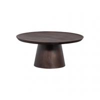 vtwonen Ronde Salontafel 'Coffee A Gogo' Mangohout, 90cm - thumbnail