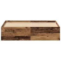 Bedframe zonder matras 150x200 cm bewerkt hout oud hout - thumbnail
