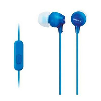 In-Ear oordopjes Sony MDR-EX15AP Blauw