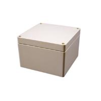 Hammond Electronics 1554P2GY Universele behuizing 120 x 120 x 80 Polycarbonaat Grijs 1 stuk(s) - thumbnail