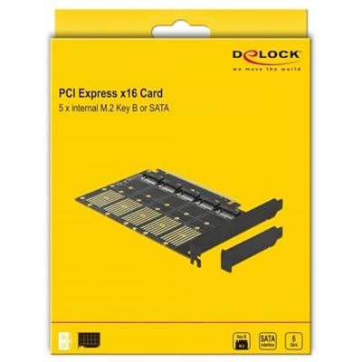 DeLOCK 90435 interfacekaart/-adapter M.2 Intern DeLOCK 90435 interfacekaart/-adapter M.2 Intern