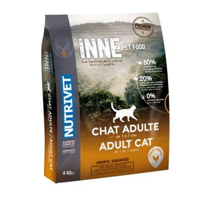 Nutrivet Inne Cat Adult kip kattenvoer 2 x 6 kg - thumbnail