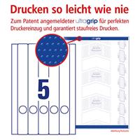 Avery-Zweckform Ordneretiketten L4758-10 38 x 297 mm Papier Wit Permanent hechtend 50 stuk(s) - thumbnail