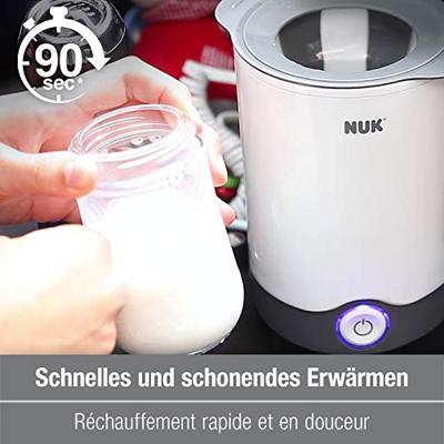 NUK Thermo Express Plus Flaschenwärmer Babyvoedsel verwarmer Wit, Zwart