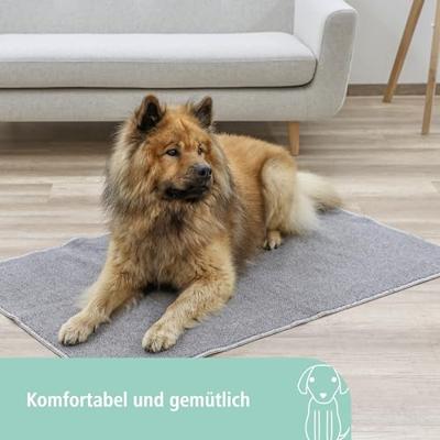 Tappetino termico antiscivolo - KERBL - 125 x 80 cm - Grigio chiaro