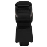 VidaXL Armsteun 12x34x(35-47) cm abs zwart - thumbnail