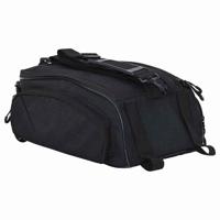 VidaXL Fietstas zwart 38 x 21 x 16 cm polyester - thumbnail