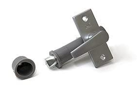 Dulimex | Insteekgrendel met sluitpot lengte 70 mm | Zilvergrijs