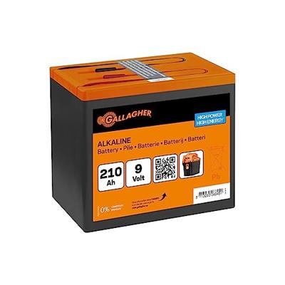 Gallagher Powerpack Alkaline batterij 9V/210Ah - 190x125x160mm - 063451 063451