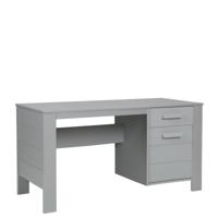WOOOD Bureau 'Dennis', kleur betongrijs - thumbnail