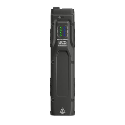 NiteCore EDC25 Zaklamp werkt op Li-ion oplaadbare batterij LED 3000 lm 55 h 104 g