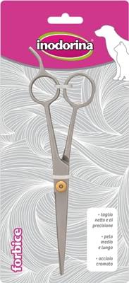 Schaar voor huisdieren Inodorina Staal 17 cm Grijs