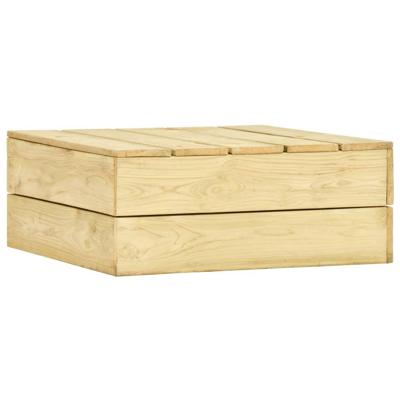 Tuintafel 75x75x31 cm geïmpregneerd grenenhout