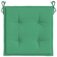 Tuinstoelkussens 2 st 50x50x3 cm oxford stof groen - thumbnail