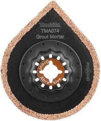 Makita Accessoires B-65078 | TMA074 Schuurzool/frees | 70mm TC/HM K40 Starlock multitoolblad - B-65078