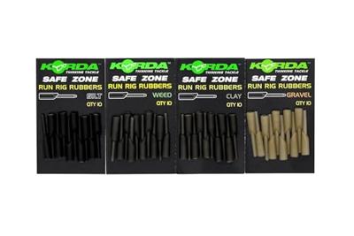 Korda Run Rig Rubber 10 stuks Clay