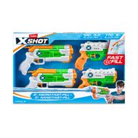 XSHOT Fast-Fill Nano & Micro waterblasters 4-pack - thumbnail