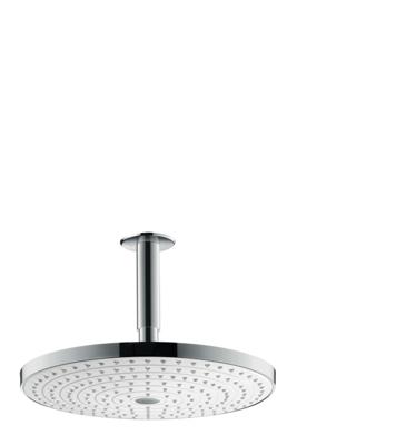 Hansgrohe Raindance Select S hoofddouche 300 2jet met plafondaansluiting, wit/chroom