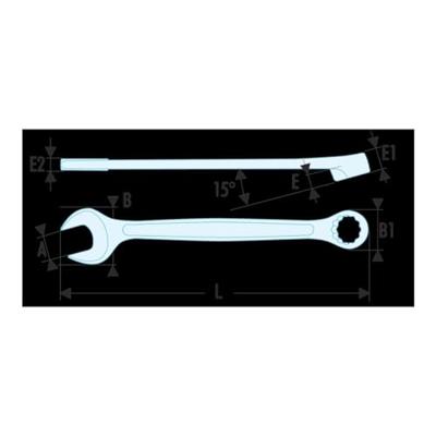 Facom sls ringsteeksleutel ogv 3/4&apos; - 440.3/4SLS