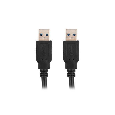USB-kabel Lanberg CA-USBA-30CU-0018-BK Zwart 1,8 m