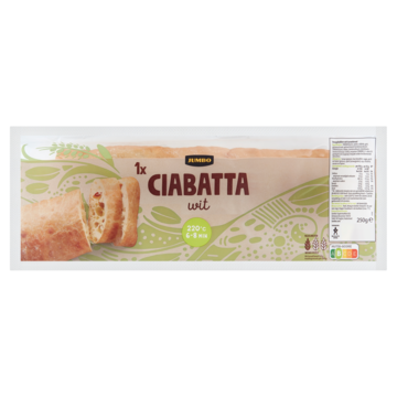 Jumbo Ciabatta Wit 250 g