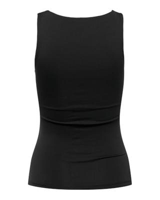 Only Onlea S/l 2-ways Fit Top Jrs Noos Tops En Singlets Black