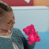 Jiggly Pets Gummymals gummy bear 12 cm + licht en geluid roze - thumbnail