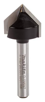 Makita Accessoires V-groeffrees R45 S6 - D-09597