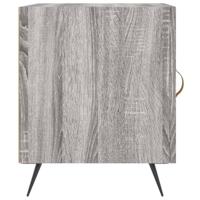 Nachtkastjes 2 st 40x40x50 cm bewerkt hout grijs sonoma eiken - thumbnail