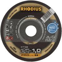 Rhodius XT38 205701 Doorslijpschijf recht 180 mm 1 stuk(s) RVS, Staal - thumbnail
