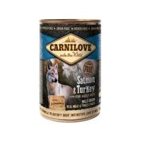 Carnilove zalm en kalkoen natvoer hond (blik) 12 x 400 g - thumbnail