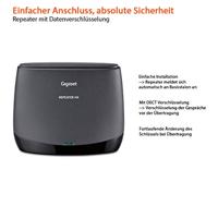 Gigaset DECT REPEATER Telefonie accessoire Zwart - thumbnail