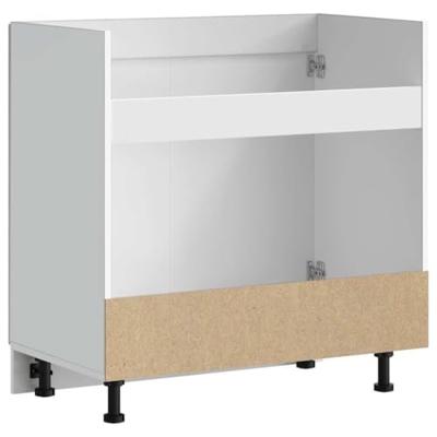 Spoelbakonderkast Kalmar 80x46x81,5 cm bewerkt hout wit