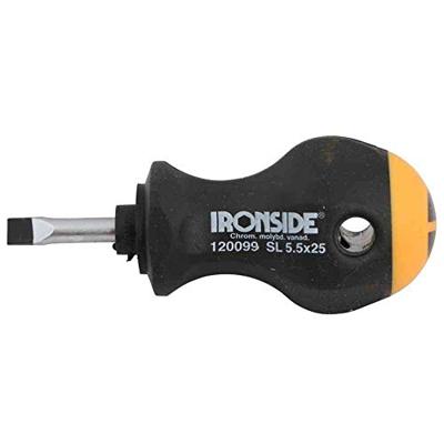 Ironside Schroevendraaier stubby 5.5 x 25mm