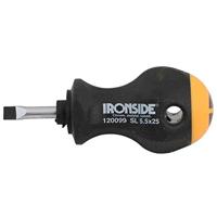 Ironside Schroevendraaier stubby 5.5 x 25mm - thumbnail