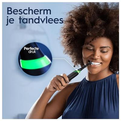Oral B iO Series 4 met Reis etui Tandenborstel Zwart - thumbnail