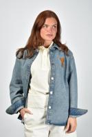 Ami Paris blouse ADC UJK897.DE0046 bleu used - thumbnail