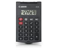 Canon AS-8 Zakrekenmachine Donkergrijs Aantal displayposities: 8 werkt op batterijen (b x h x d) 60 x 11.4 x 97 mm - thumbnail