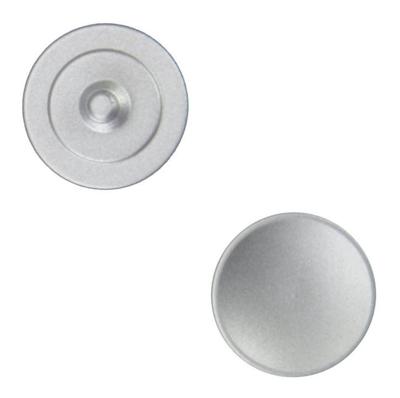 Caruba Soft Release Buttons zilver