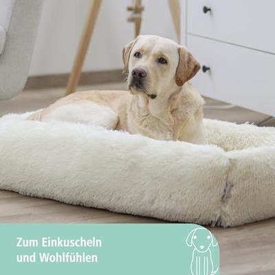 Mand - KERBL - Fluffy - 80 x 60 cm - Crème