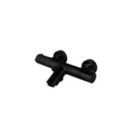 Thermostatische Badkraan BWS Colorato Mat Zwart - thumbnail