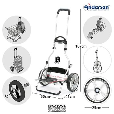 Andersen Royal Shopping trolley Hydro 2.1-Grey